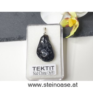 Tektit Anhänger - Meteoriteneinschlag